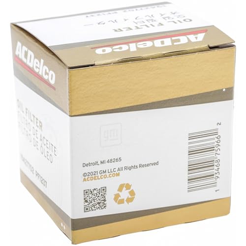 ACDelco Gold PF1237 (19427702) Engine Oil Filter - Product Imagery
