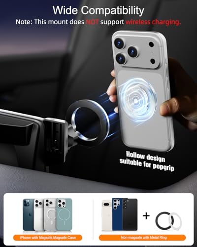 pop-tech Magnetic Phone Holder for Honda Civic 11th Gen 2022 - Product Imagery