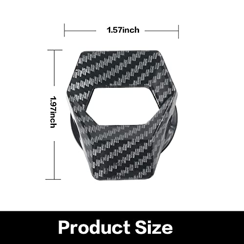 Universal Engine Start/Stop Button Cover,Aluminum Alloy Car - Product Imagery