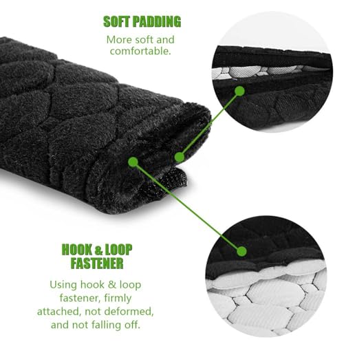 5 Pack Soft Car Seat Belt Cover Protector Comfort Auto Seatbelt - Product Imagery