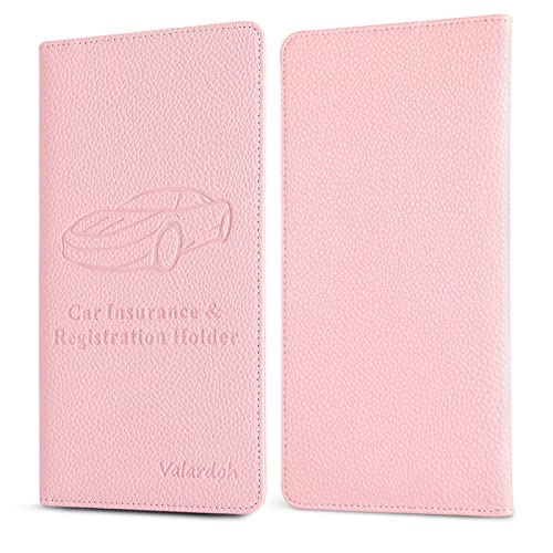Valardoh Premium Car Registration and Insurance Card Holder, Car - Product Imagery