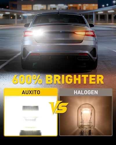 AUXITO 912 921 LED Bulb Reverse Light Bulbs, 600% Ultra Bright - Product Imagery