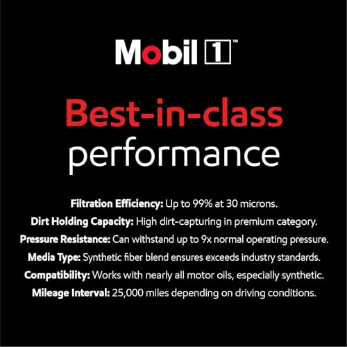 Mobil 1 M1-108A Extended Performance Oil Filter - Product Imagery