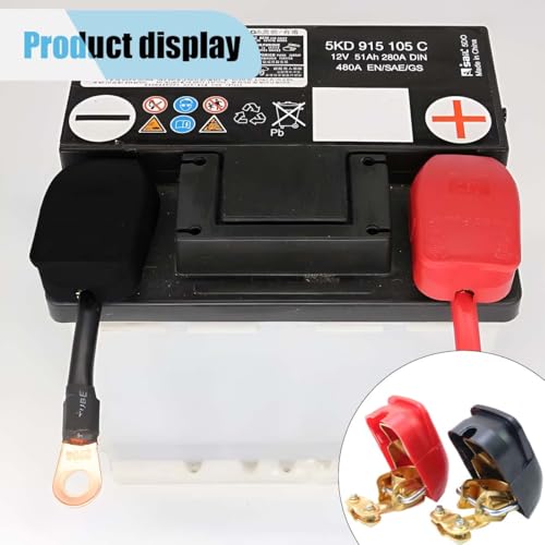 Car Battery Quick Release Connector, Top Post Brass Quick - Product Imagery