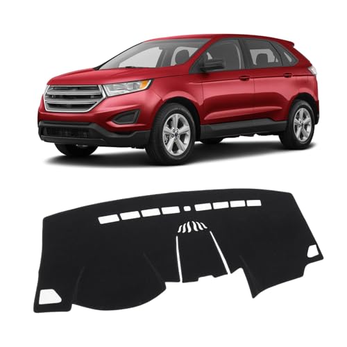 KUST Black Dash Cover Compatible with 2015-2025 2026 Ford Edge - Product Imagery