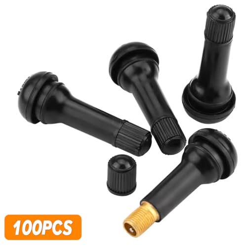 Mandark Car TR413 Tire Valve Stems, Rubber Snap-in Automotive - Product Imagery