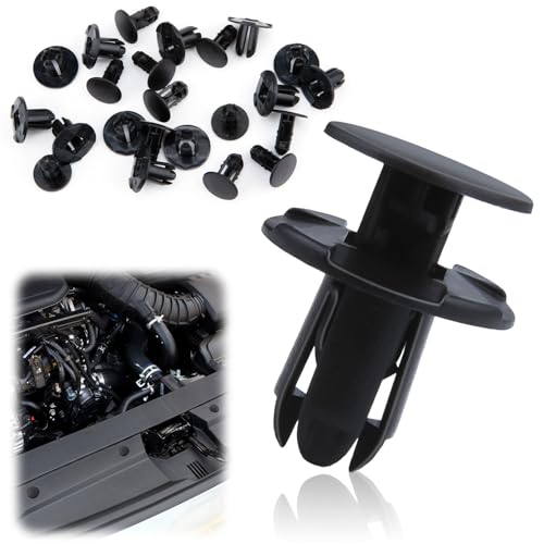 20 PCS Fender Liner Push-Type Retainer Clip Fastener, Car - Product Imagery