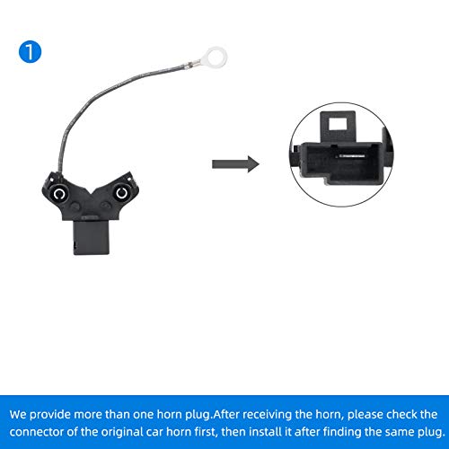 SEINECA Car Horn Compatible with Toyota Lexus Subaru,12V Loud - Product Imagery