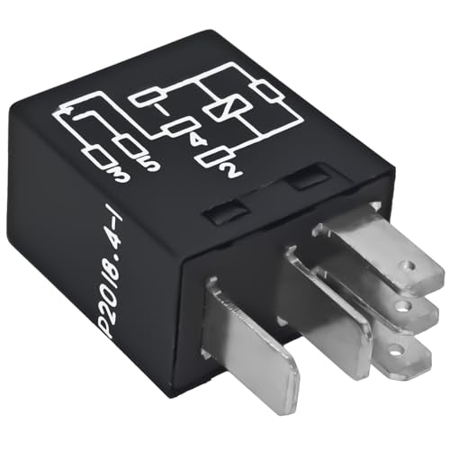 F57B14B192AA Automotive Relay (Set of 4) - 10A/20A 12VDC 5-Pin - Product Imagery