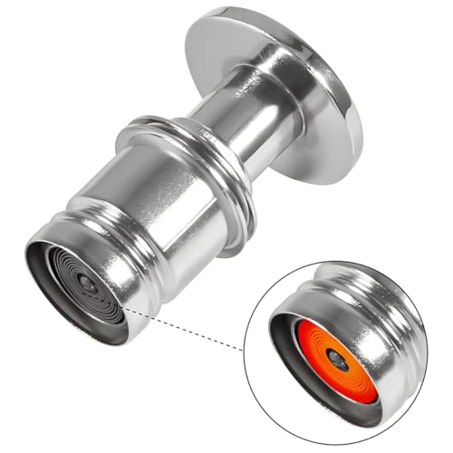 AUCELI Eject Button Car Cigarette Lighter Plug, Aluminum Alloy - Product Imagery