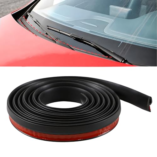 Car Front Windshield Rubber Seal Strip, 2M/6.5FT Car Weather - Product Imagery
