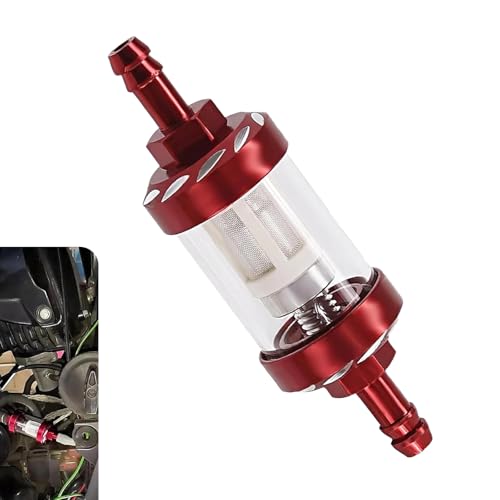 WZP Car Fuel Filter, Detachable Washable Alloy Filter Oil Cup, - Product Imagery