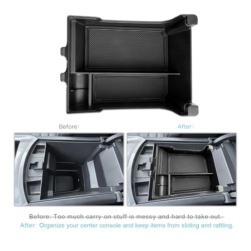 CDEFG for 2020 2023 2024 Ford Edge Center Console Organizer Tray - Product Imagery