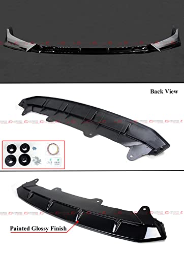 ACR Style JDM Painted Two-Toned Gloss Black Lunar Silver - Product Imagery