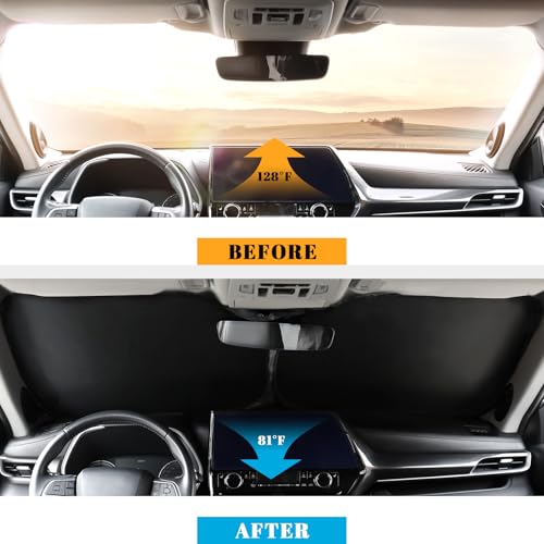 Car Windshield Sun Shade for Honda 2006-2011 Civic Accessories - Product Imagery