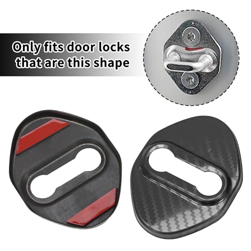 TOMALL 4pcs Car Door Lock Latches Cover Compatible with Honda - Product Imagery