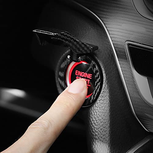 Universal Engine Start/Stop Button Cover,Aluminum Alloy Car - Product Imagery