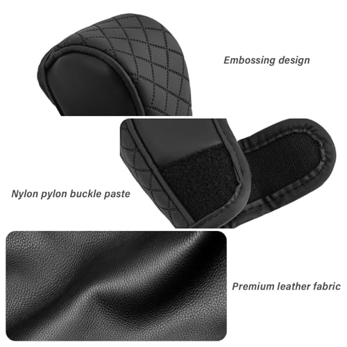 Leather Gear Shift Cover Diamond Embroidery Design,Durable Shift - Product Imagery