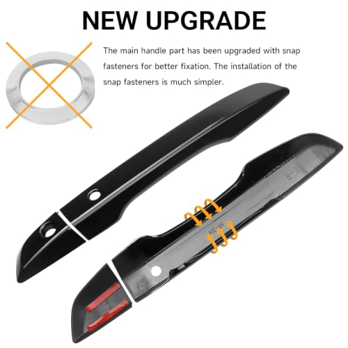 Car Door Handle Cover Protector Compatible with Honda 2016-2021 - Product Imagery