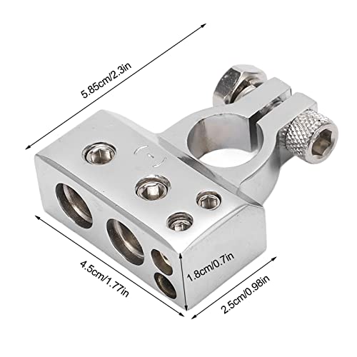 Zinc Alloy Battery Terminal Connector, Top Post Negative and - Product Imagery