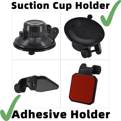 Mini Windshield Suction Cup Mount Dashboard Adhesive Sticky - Product Imagery