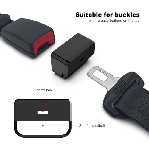 2Pack Car Seat Belt Lock Cover - Prevent Kids or Special Groups - Product Imagery