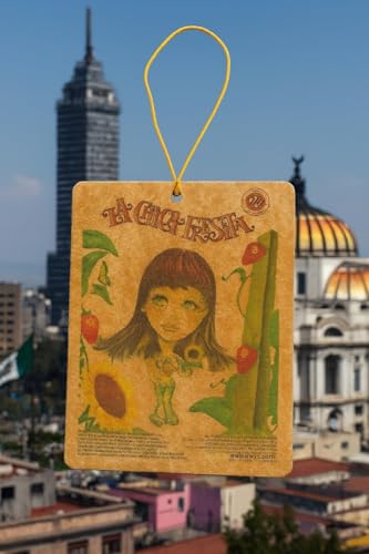 6 pack Strawberry La Chica Fresita air Fresheners Aromatizante - Product Imagery