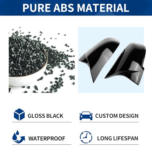 Mirror Caps Fit for BMW F30 F31 F32 F33 F34 F36 F20 F22 F23 F87 - Product Imagery