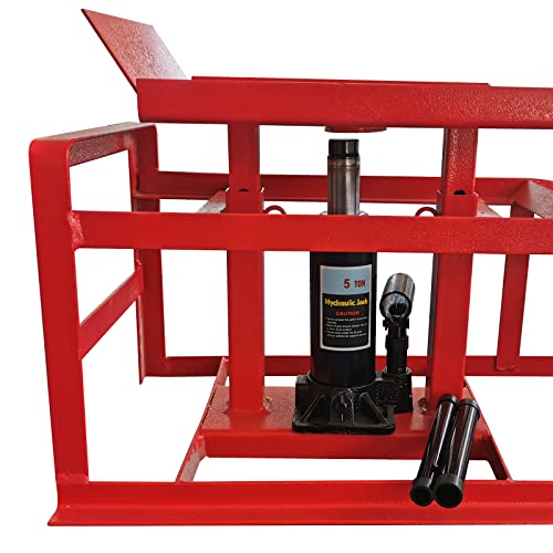2PCS Auto Car Truck Service Ramps Lifts, 10000lbs Heavy Duty - Product Imagery