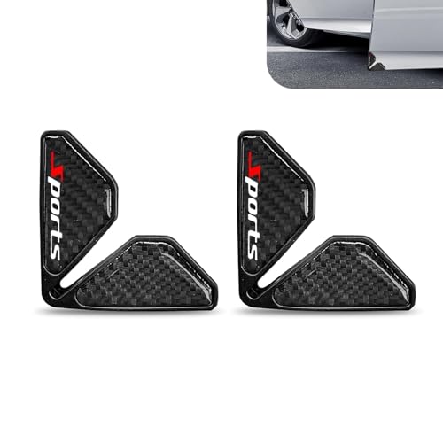 2PCS Car Door Corner Guards, Carbon Fiber Car Door Edge - Product Imagery