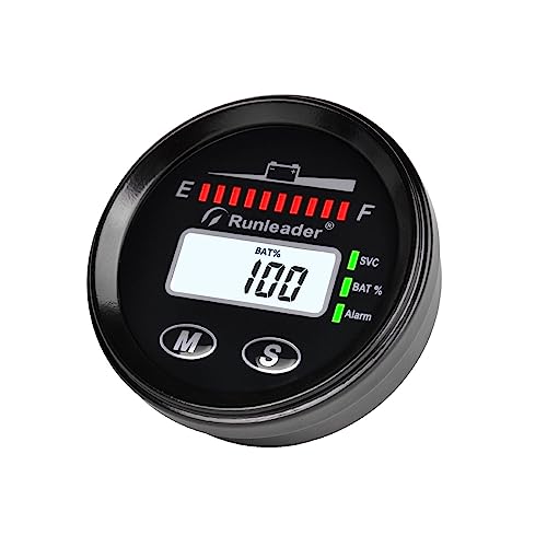 Runleader RL-BI025A Digital Dual Display Battery Monitor Voltage - Product Imagery