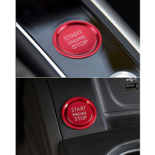 LECART Car Accessories Fit for Audi A4 A5 A6 A7 Q5 Red Car - Product Imagery