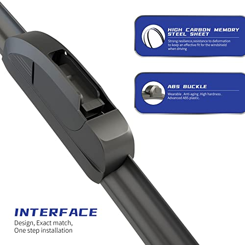 3 Wipers Replacement for 2009-2015 Honda Pilot Windshield Wiper - Product Imagery