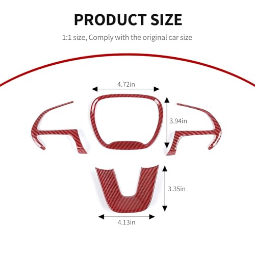 JeCar Interior Decoration Kit Trim Automobile Control Covers - Product Imagery