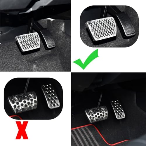 Anti-Slip Performance Foot Pedal Pads Compatible with Honda - Product Imagery