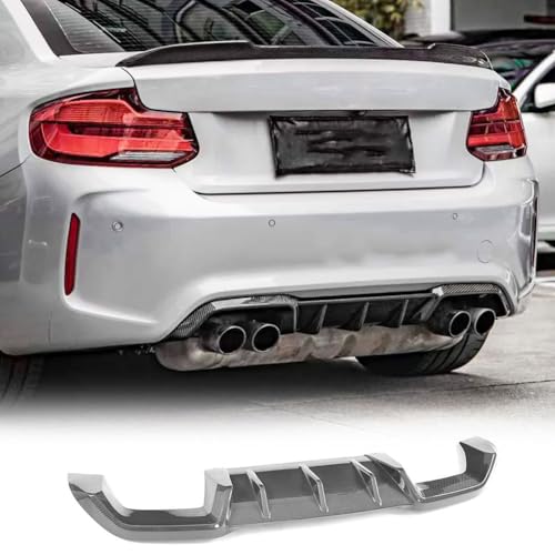 Carbon Fiber Rear Diffuser for BMW M2 F87 Coupe 2016-2020 Rear - Product Imagery