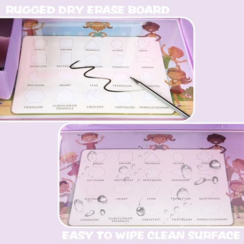 MENZOKE Kids Travel Tray for Car Seat, Road Trip Essentials Kids - Product Imagery