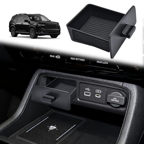Center Console Storage Tray for 2023-2026 Honda Pilot & 2026 - Product Imagery
