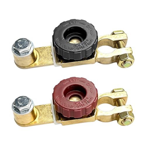 Top Post Battery Disconnect Switch, 12V/125A Quick Disconnect - Product Imagery