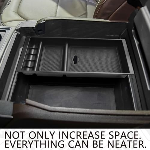 Center Console Organizer for Ford F150 2015-2020, 2017-2022 F250 - Product Imagery