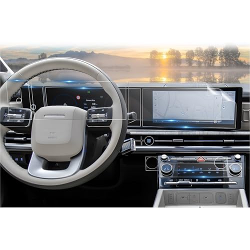 CDEFG (8Pcs for 2024 2025 2026 Hyundai Santa Fe Screen - Product Imagery