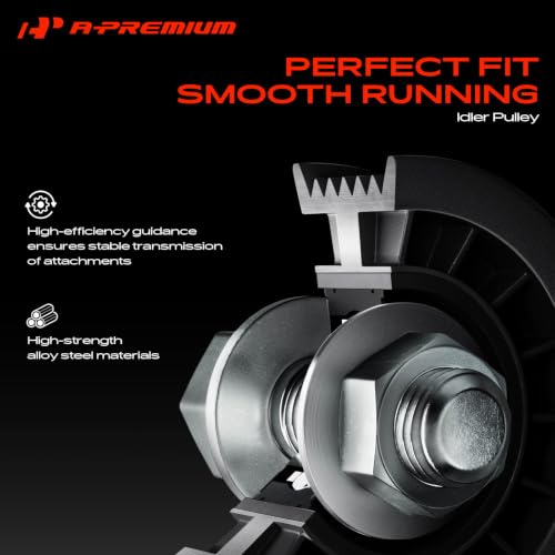 A-Premium Engine Serpentine Belt Drive Kit Compatible with Jeep - Product Imagery