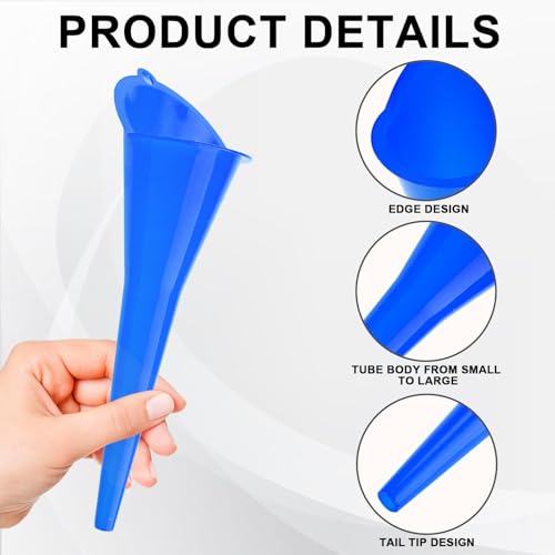 Long-Neck Oil Funnel for Automotive – Multi-Function Plastic - Product Imagery