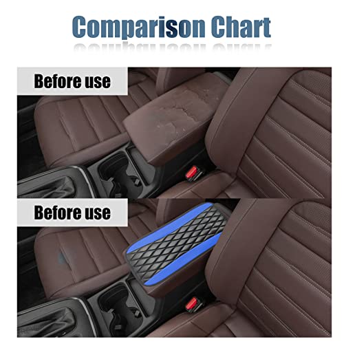 Car Center Console Cover, Universal Leather Waterproof Armrest - Product Imagery