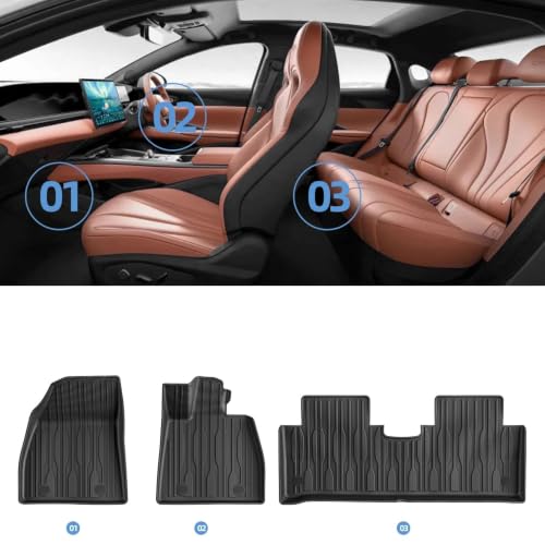Right Drive Foot Mat Fit for BYD Seal 2022-2025 Car Floor Mats - Product Imagery