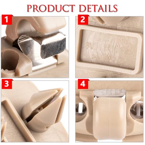 2PCS Audi Inner Sun Visor Clips, Upgraded Car Interior Sunscreen - Product Imagery