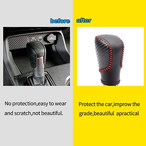 Auto Car Leather Gear Shift Knob Cover for Honda Accord 10th Gen - Product Imagery
