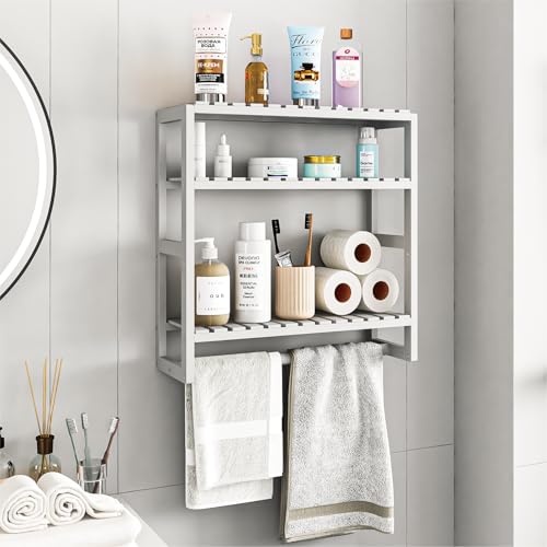 Galood Over The Toilet Storage Bathroom Shelves Wall Mounted 3 - Product Imagery