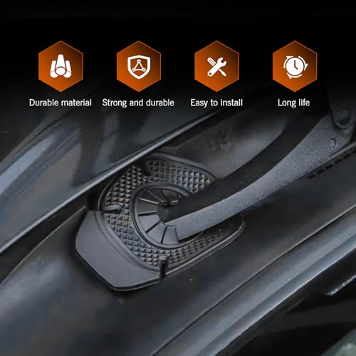 2PCS Car Wiper Arm Hole Protection Pad, Silicone Windshield - Product Imagery