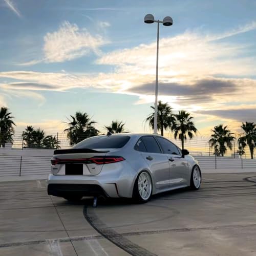 STSEV01 Rear Spoiler Wing for Toyota Corolla Sedan 2020-2026 - Product Imagery